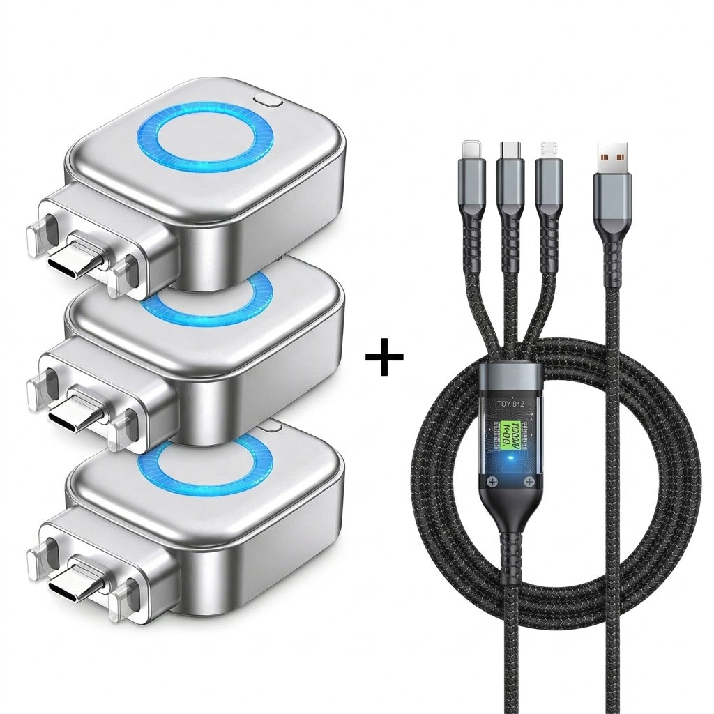 Junafera® Auto Power-Off Fast Charging Adapter