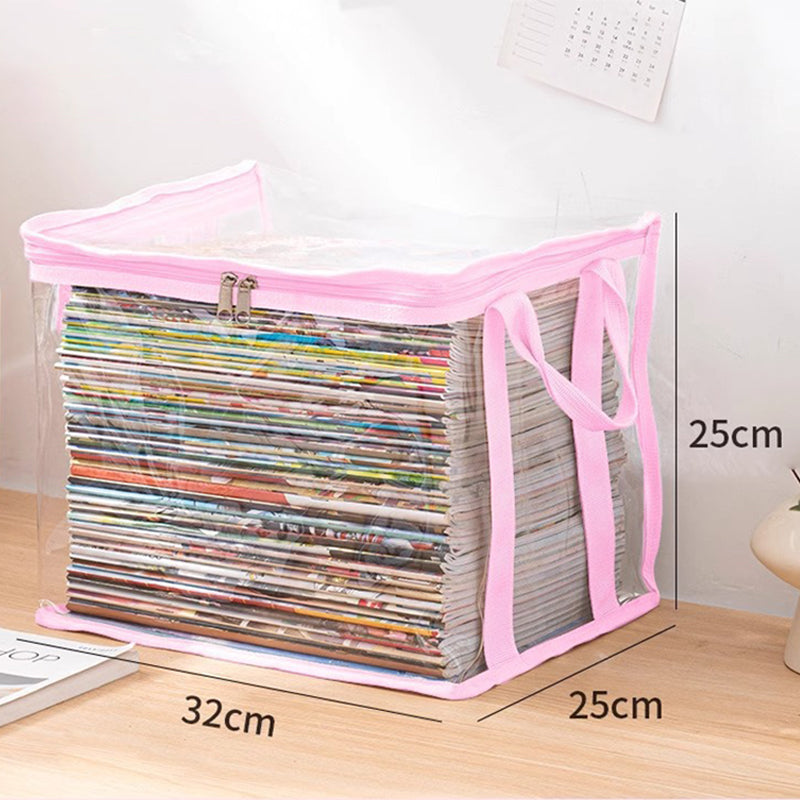 Junafera® ⏰🔥LIMITED TIME 50% OFF! 🏠 Transparent Large-Capacity Dustproof & Moisture-Proof Storage Bag – Perfect for Clothes, Toys, Books & More ✨