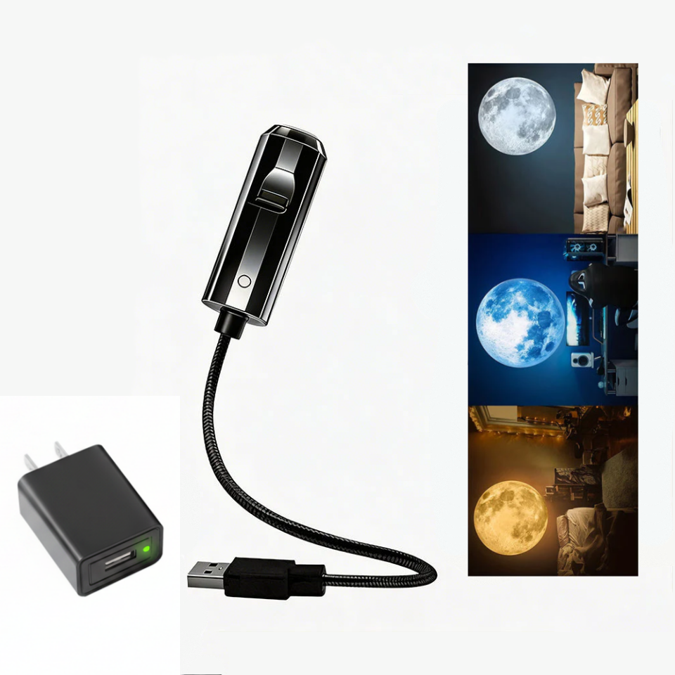 ✨ Plug-and-Play HD Galaxy & Ocean Projector Night Light🥳50,000+ Happy Users