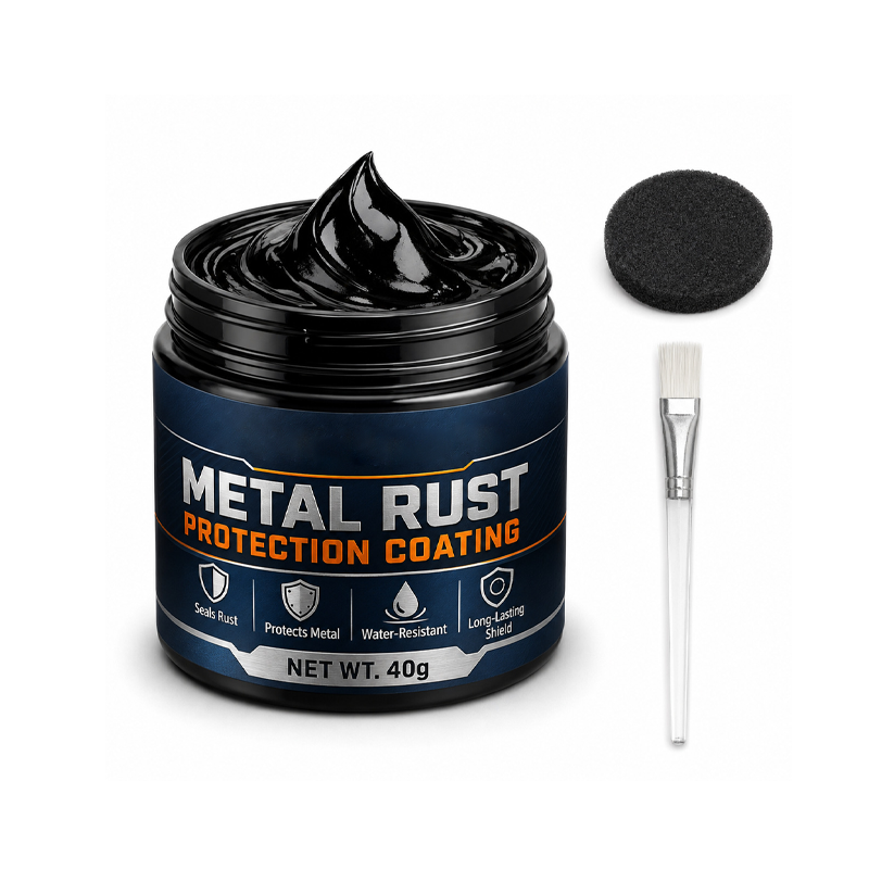 🥳2026 HOT SALE🥳💞50K+ SOLD!🔧🏠 60% OFF! Junafera® Metal Rust Protection Black Repair Paste – Restores rusty gates, railings & tools. Forms protective coating – no need to replace! 🛡️✨ upsell