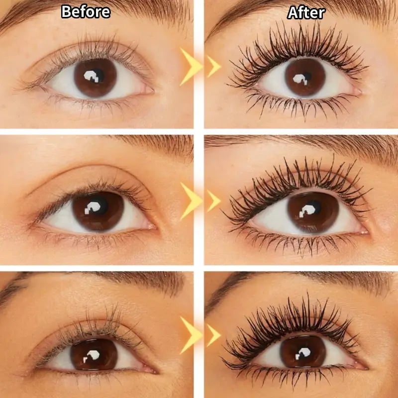 UPSELL🥳BUY 1 GET 1 FREE:💞50K+ SOLD!👁️✨ All-Day Beautiful Lashes, Smudge-Proof! Waterproof Fiber Mascara for Natural Volume. 💖💃