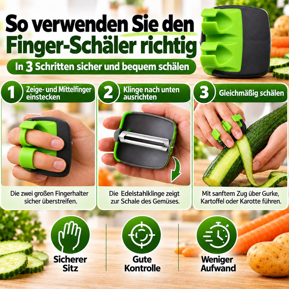 🔪🥔  Ergonomic Fruit & Vegetable Peelers with Soft Grips 🍎🥕Fast Peeling