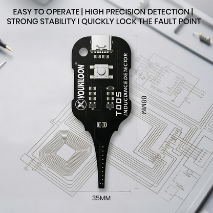 Junafera® 🥳2026 HOT SALE🥳💞50K+ SOLD!💡⚙️ 50% OFF! In-Circuit Inductor Tester – One-button simplicity, clear indicator. Non-contact, rapid diagnosis. A must-have for electronics repair. 📟🕊️
