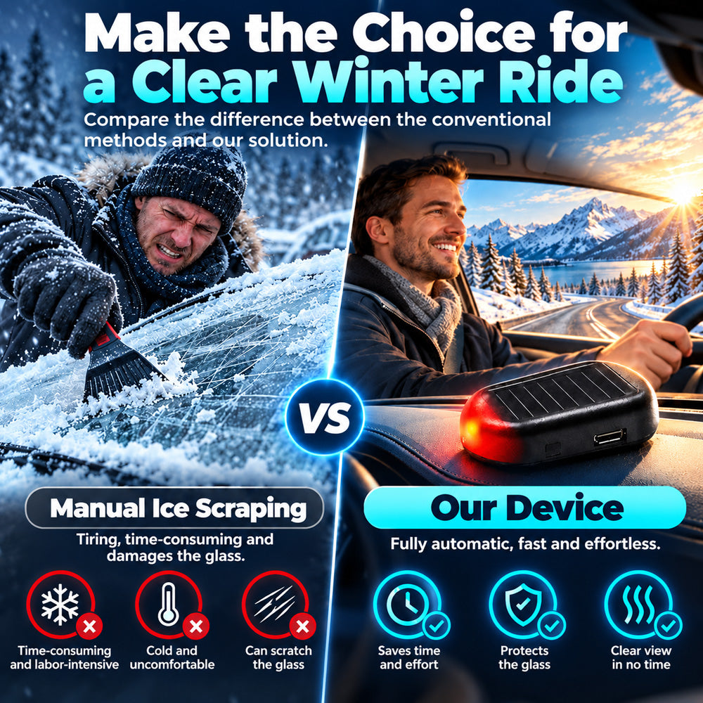 Electromagnetic Car De-Icer & Anti-Frost Device — Molecular Interference Technology