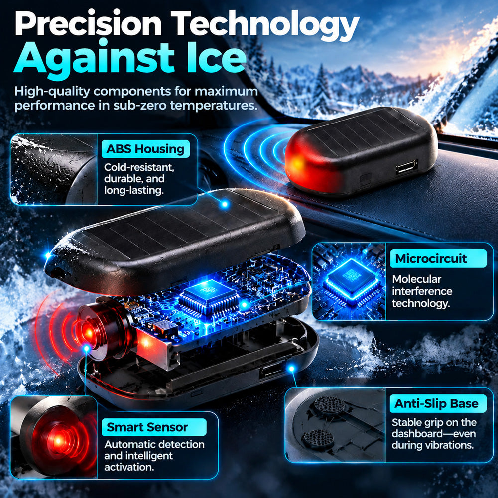 Electromagnetic Car De-Icer & Anti-Frost Device — Molecular Interference Technology