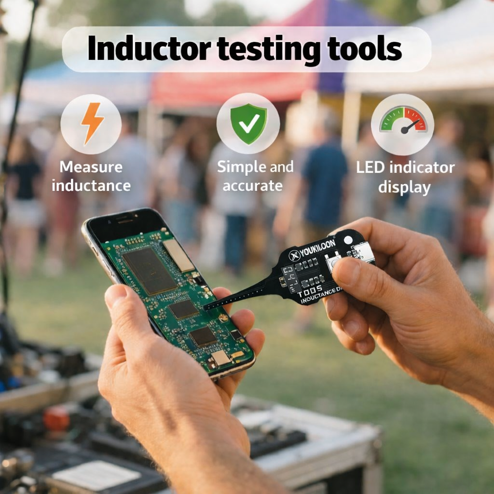 Junafera® 🥳2026 HOT SALE🥳💞50K+ SOLD!💡⚙️ 50% OFF! In-Circuit Inductor Tester – One-button simplicity, clear indicator. Non-contact, rapid diagnosis. A must-have for electronics repair. 📟🕊️