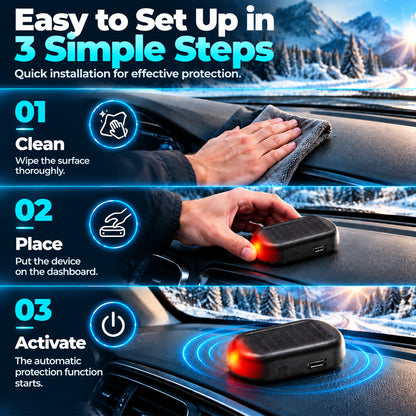Electromagnetic Car De-Icer & Anti-Frost Device — Molecular Interference Technology