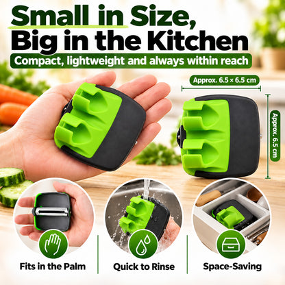 🔪🥔  Ergonomic Fruit & Vegetable Peelers with Soft Grips 🍎🥕Fast Peeling