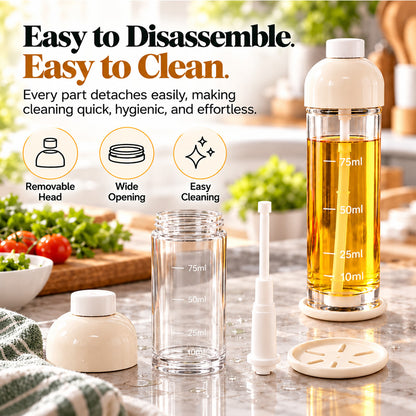 UPSELL 🍳✨Refillable Fine Mist Olive Oil Sprayer – Even Spray Cooking Oil Dispenser for Air Fryers, Grilling, Baking & Everyday Kitchen Use