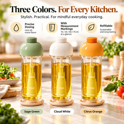 UPSELL 🍳✨Refillable Fine Mist Olive Oil Sprayer – Even Spray Cooking Oil Dispenser for Air Fryers, Grilling, Baking & Everyday Kitchen Use