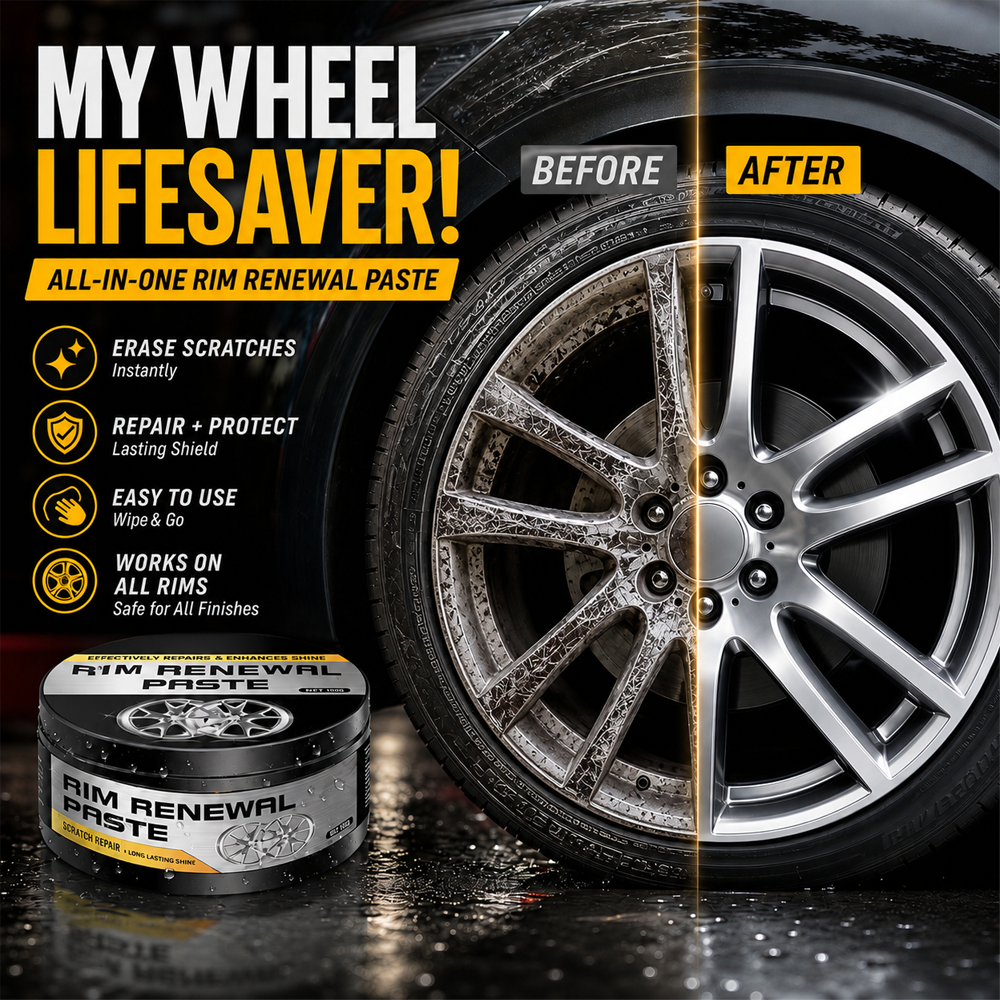 🥳 2026 HOT SALE 🥳 ✨ Junafera® All-in-One Wheel Care & Restoration Paste ✨ 🔥 50K+ SOLD! Join 30,000+ Happy Customers Worldwide!