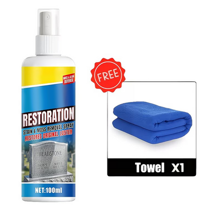 Junafera® ⏰BUY 2 GET 1 FREE!🎁Headstone Cleaning & Restoration Spray – Remove Stains Instantly