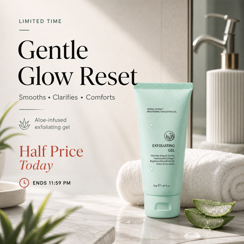 🥳2026 HOT SALE🥳💞50K+ SOLD!💥👵🌸 40% OFF!Junafera® Herbal Extract Brightening Exfoliating Gel