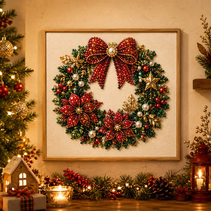 🎨💎Zero-Skill Needed | Junafera® 3D DIY Christmas Pearl Art Kit