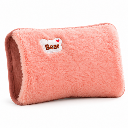 🔥 Winter Special 🧸 Fast-Heating Electric Hot Water Bottle & Soft Plush Hand Warmer — Cosy Comfort for Home, Office & Relaxing Evenings ❄️🏡