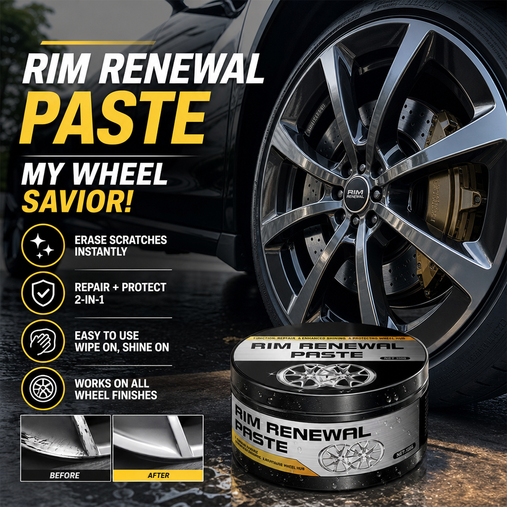 🥳 2026 HOT SALE 🥳 ✨ Junafera® All-in-One Wheel Care & Restoration Paste ✨ 🔥 50K+ SOLD! Join 30,000+ Happy Customers Worldwide!