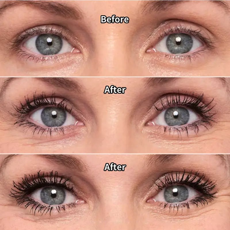UPSELL🥳BUY 1 GET 1 FREE:💞50K+ SOLD!👁️✨ All-Day Beautiful Lashes, Smudge-Proof! Waterproof Fiber Mascara for Natural Volume. 💖💃
