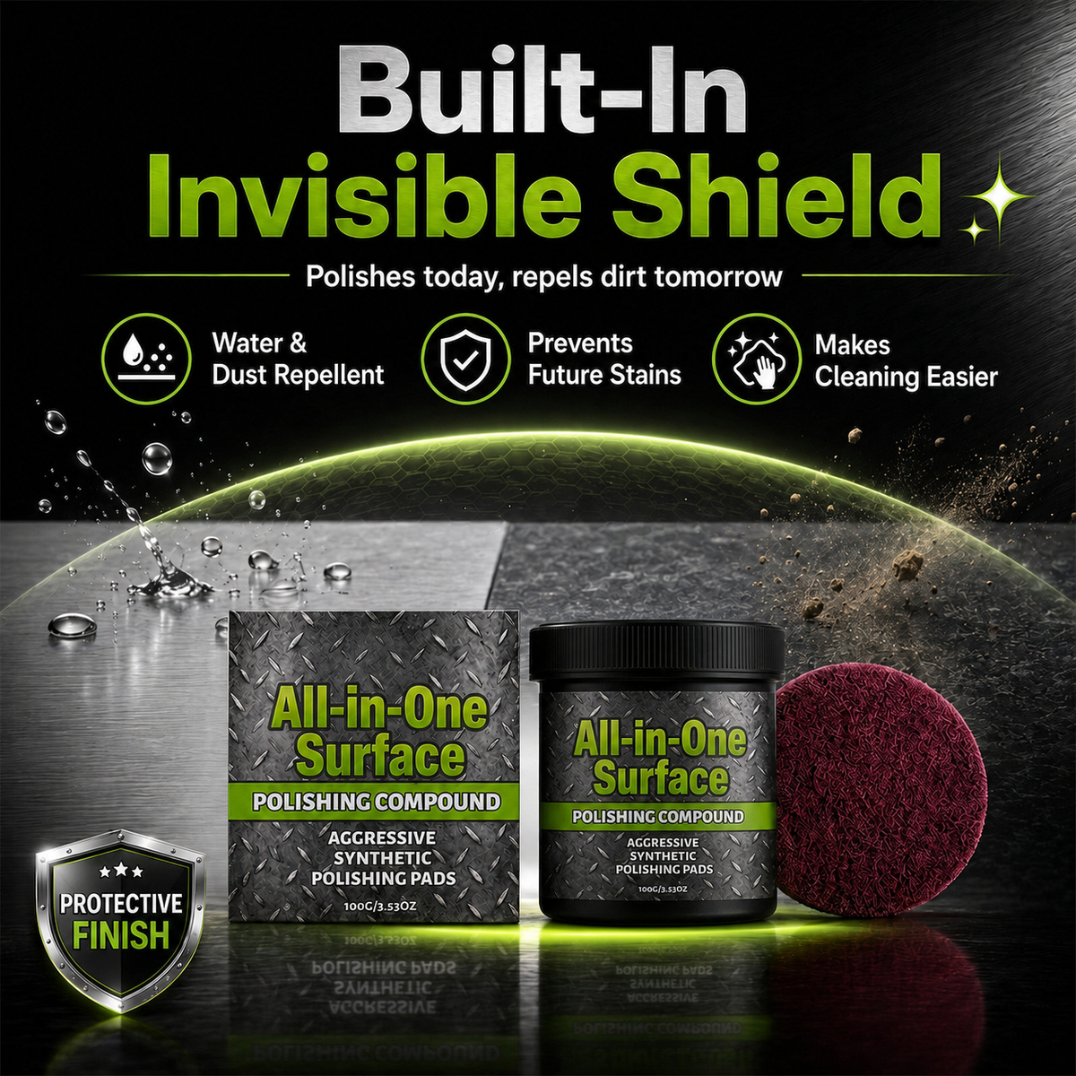 upsell 🎉HOT SALE✨All-in-One Surface Restoration Polish with Pad😎