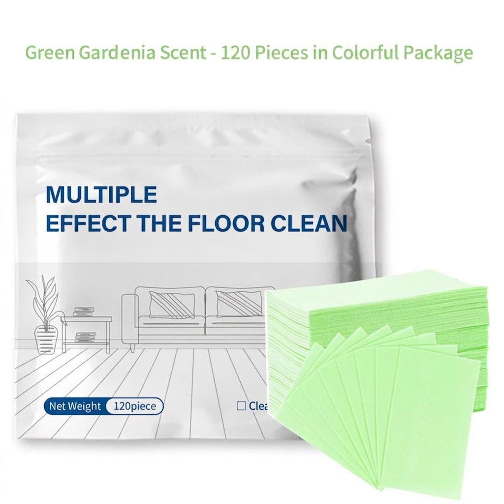 🥳2026 HOT SALE🥳💞50K+ SOLD!⏳✨ 50% OFF! Water‑Soluble Floor Sheets – Just drop in water, no measuring. Cleans & shines all floors. Safe & streak‑free. 120 sheets pack. Your daily helper. 🧹💧