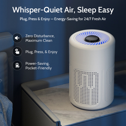 BVJ® 🔇Limited Offer 💐Silent Air Purifier – Peaceful sleep, no noise😴