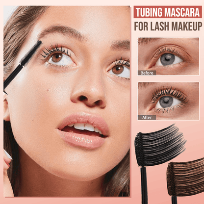UPSELL🥳BUY 1 GET 1 FREE:💞50K+ SOLD!👁️✨ All-Day Beautiful Lashes, Smudge-Proof! Waterproof Fiber Mascara for Natural Volume. 💖💃