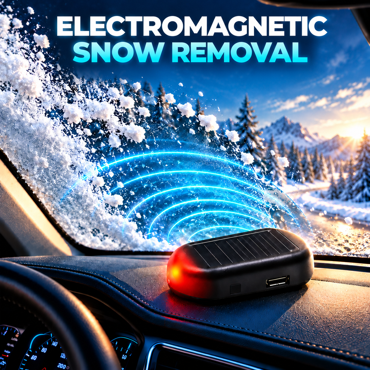 Electromagnetic Car De-Icer & Anti-Frost Device — Molecular Interference Technology