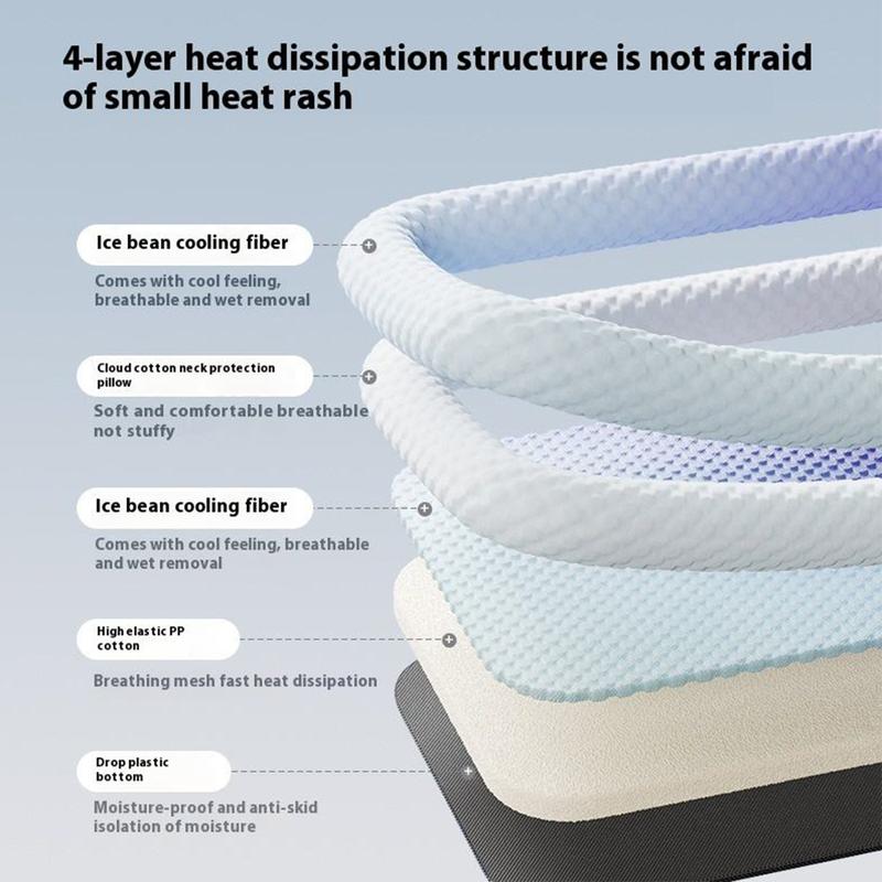 ❄️Junafera® Pet Cooling Mat for Dogs & Cats 🐾  Naturally Cool Ice-Silk Pad • Breathable, Washable & Soft