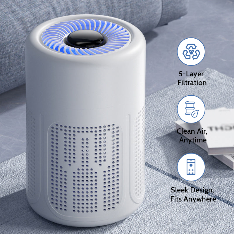 BVJ® 🔇Limited Offer 💐Silent Air Purifier – Peaceful sleep, no noise😴