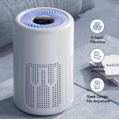BVJ® 🔇Limited Offer 💐Silent Air Purifier – Peaceful sleep, no noise😴