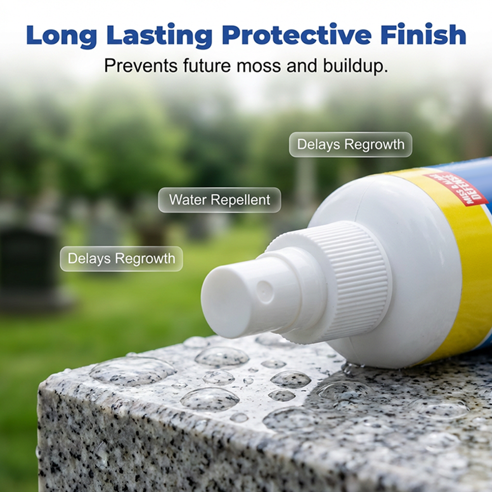 Junafera® ⏰BUY 2 GET 1 FREE!🎁Headstone Cleaning & Restoration Spray – Remove Stains Instantly