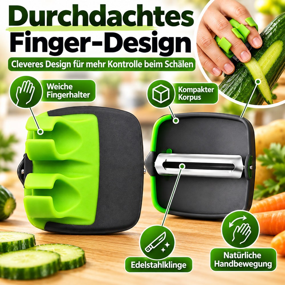UPSELL🔪🥔 2-Piece Palm Peeler Set – Ergonomic Fruit & Vegetable Peelers with Soft Grips 🍎🥕Fast Peeling