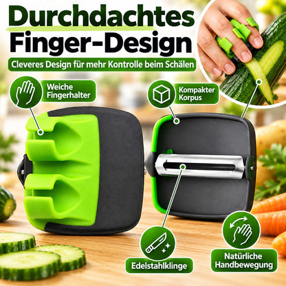 UPSELL🔪🥔 2-Piece Palm Peeler Set – Ergonomic Fruit & Vegetable Peelers with Soft Grips 🍎🥕Fast Peeling