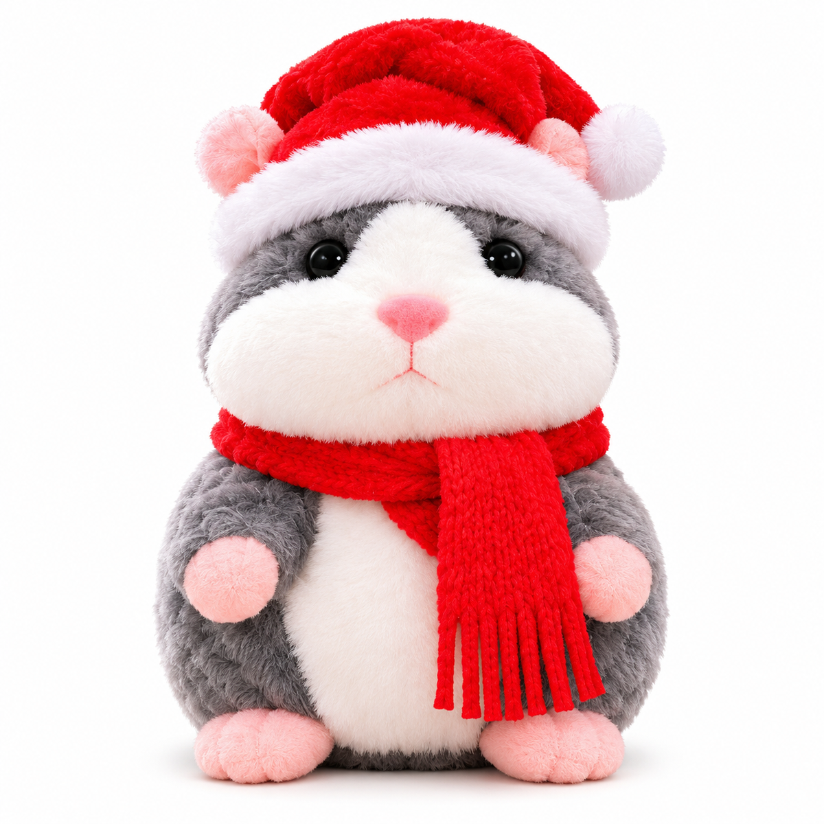 🎄 Talking Hamster Plush – Interactive Learning Toy & Fun Christmas Gift for Kids 🎁