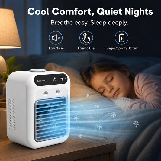 🌬️BVJ® Portable 3-in-1 Quiet Fan Air Conditioner ✅ Factory Direct Sales⌛Limited Quantity💥Best Price
