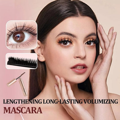 UPSELL🥳BUY 1 GET 1 FREE:💞50K+ SOLD!👁️✨ All-Day Beautiful Lashes, Smudge-Proof! Waterproof Fiber Mascara for Natural Volume. 💖💃
