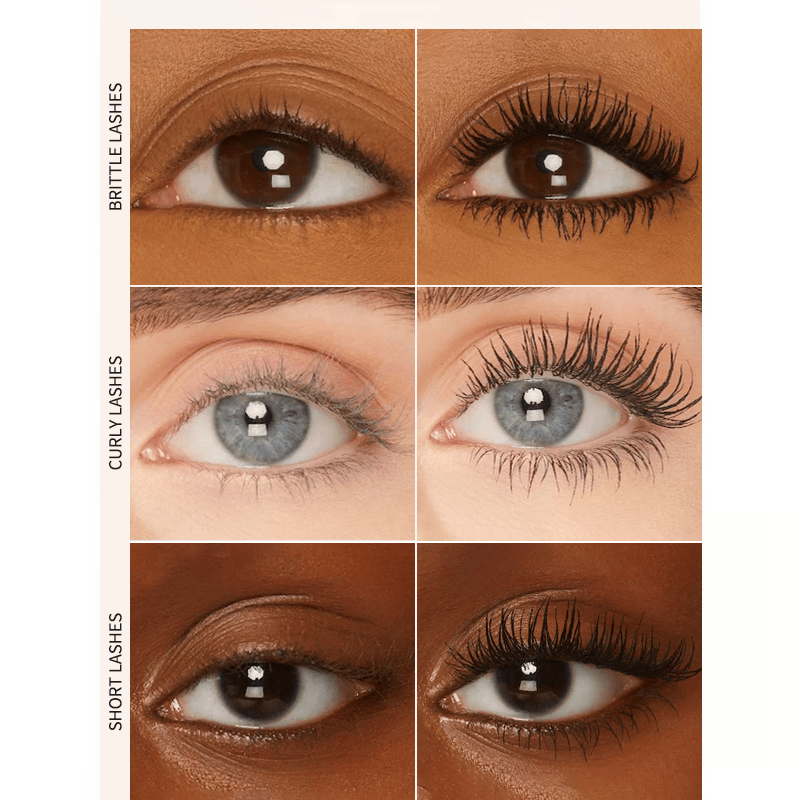 UPSELL🥳BUY 1 GET 1 FREE:💞50K+ SOLD!👁️✨ All-Day Beautiful Lashes, Smudge-Proof! Waterproof Fiber Mascara for Natural Volume. 💖💃