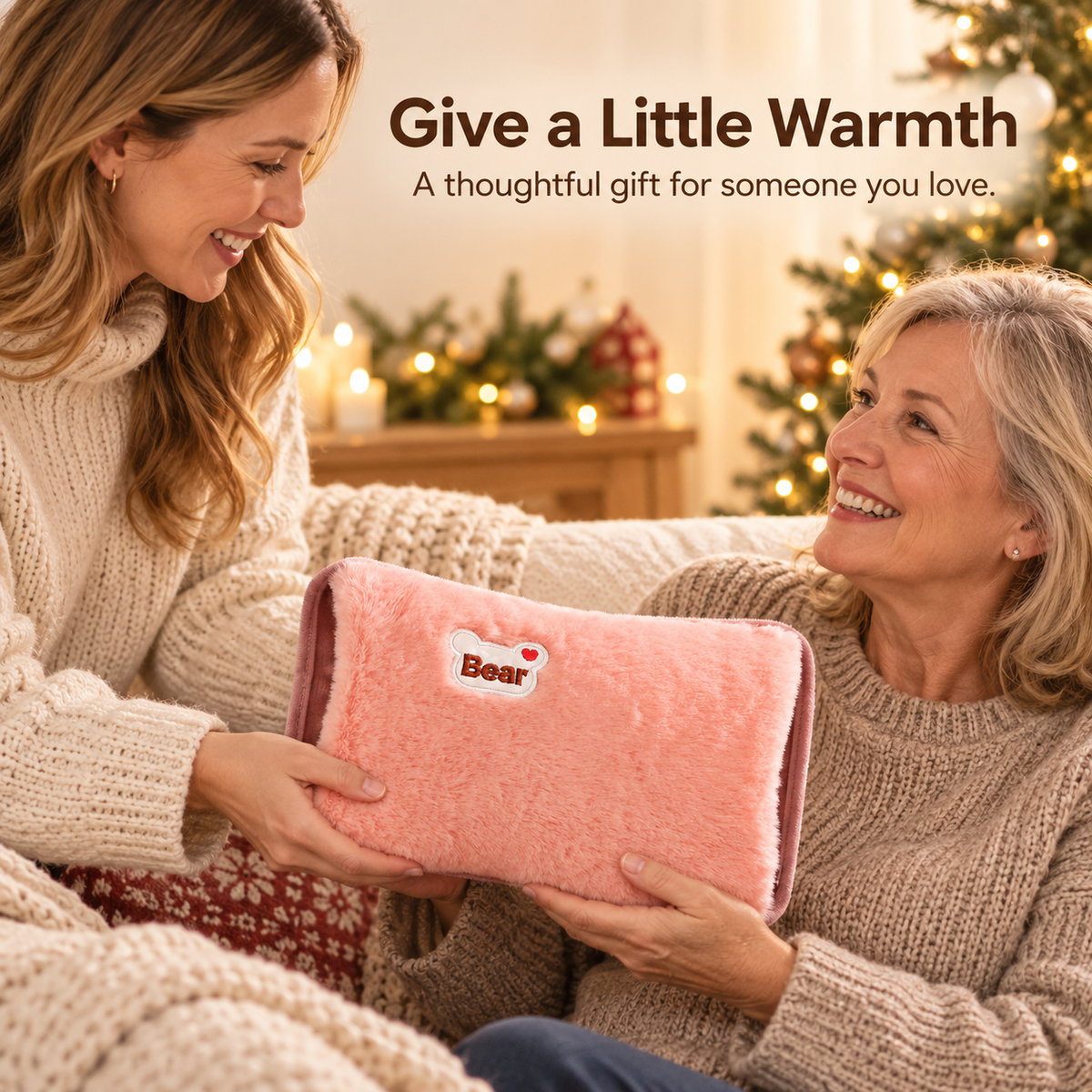 🔥 Winter Special 🧸 Fast-Heating Electric Hot Water Bottle & Soft Plush Hand Warmer — Cosy Comfort for Home, Office & Relaxing Evenings ❄️🏡