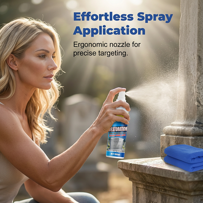 Junafera® ⏰BUY 2 GET 1 FREE!🎁Headstone Cleaning & Restoration Spray – Remove Stains Instantly