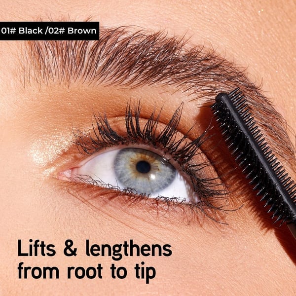 UPSELL🥳BUY 1 GET 1 FREE:💞50K+ SOLD!👁️✨ All-Day Beautiful Lashes, Smudge-Proof! Waterproof Fiber Mascara for Natural Volume. 💖💃