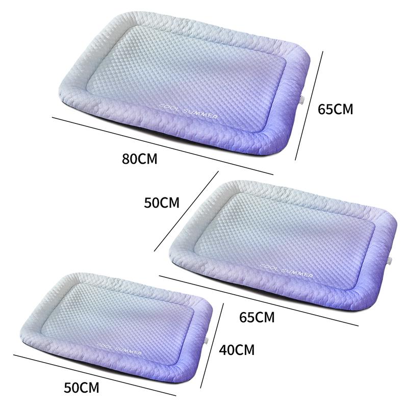 ❄️Junafera® Pet Cooling Mat for Dogs & Cats 🐾  Naturally Cool Ice-Silk Pad • Breathable, Washable & Soft