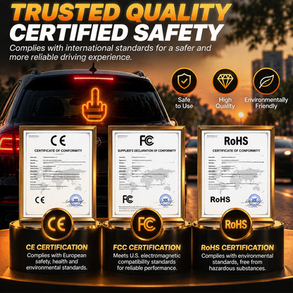 LED Car Gesture Light – Your Mood, Your Message