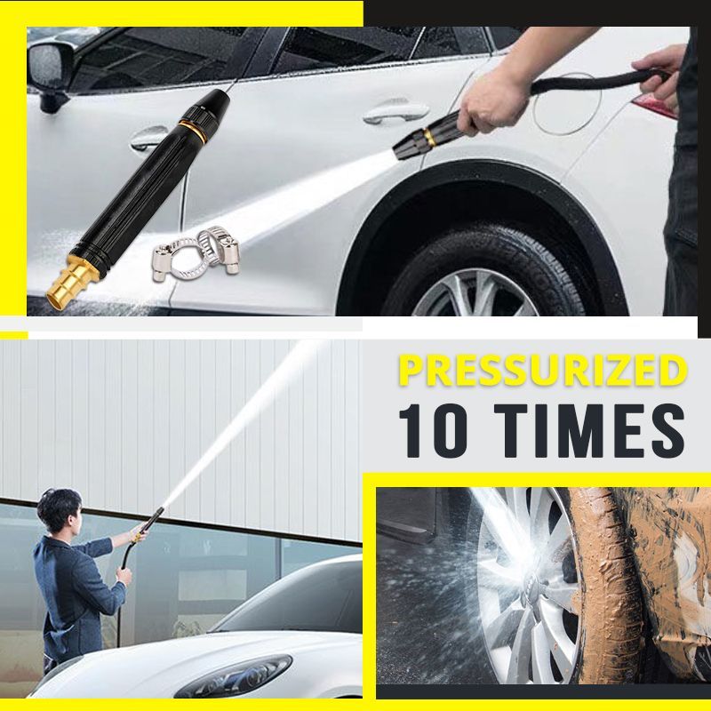 Junafera®🔥 High Pressure Water Nozzle 💧✨Multi-Purpose for Car, Garden & Household Cleaning