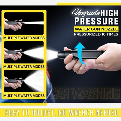 Junafera®🔥 High Pressure Water Nozzle 💧✨Multi-Purpose for Car, Garden & Household Cleaning