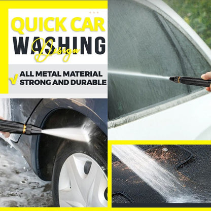 Junafera®🔥 High Pressure Water Nozzle 💧✨Multi-Purpose for Car, Garden & Household Cleaning