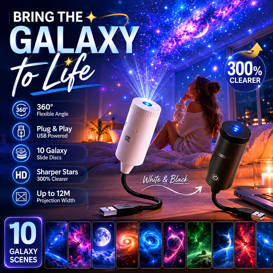 Junafera® ✨ Plug-and-Play HD Star Projector🥳50,000+ Happy Users