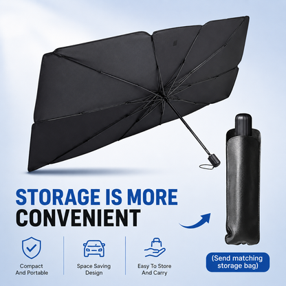 🔥Junafera® 2026 Upgraded Car Windshield Sun Shade Umbrella