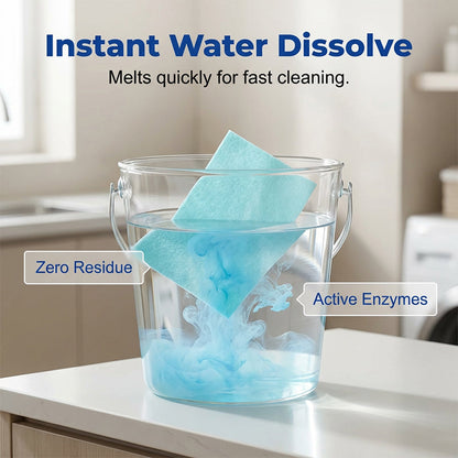 upsell 🥳2026 HOT SALE🥳💞50K+ SOLD!🧹✨ 50% OFF! Junafera® Water‑Soluble Floor Sheets – Just drop in water, no measuring. Cleans & shines all floors. Safe & streak‑free. 120 sheets pack. Your daily helper. 💧