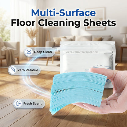 upsell 🥳2026 HOT SALE🥳💞50K+ SOLD!🧹✨ 50% OFF! Junafera® Water‑Soluble Floor Sheets – Just drop in water, no measuring. Cleans & shines all floors. Safe & streak‑free. 120 sheets pack. Your daily helper. 💧