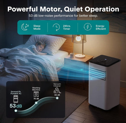 🌬️BVJ® Portable 3-in-1 Quiet Fan Air Conditioner ✅ Factory Direct Sales⌛Limited Quantity💥Best Price