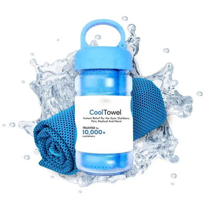 upsell 🎁Last Day Buy 1 Get 1 Free 🔥BQODQO® Cold Sweat Towel You Can Use Anywhere, Anytime! Reusable Soft Absorbent Cooling Portable